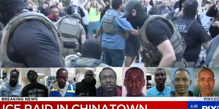 ICE Raids NYC’s Canal Street As Rioters Try To Stop Arrests Of Illegal Immigrant Criminals