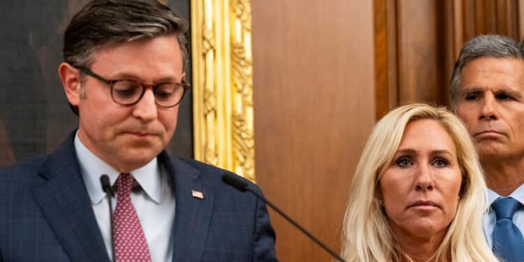 Johnson says he had 'thoughtful' talk with Greene amid her criticism of health care costs