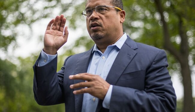 Keith Ellison Develops Antifa-Amnesia as Dems/Media Push Effort to Erase Terror Group From Existence – Twitchy