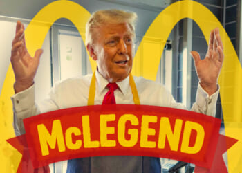 One Year After Trump Worked the Fryer at McDonald's, There's Still No Evidence Kamala Ever Did