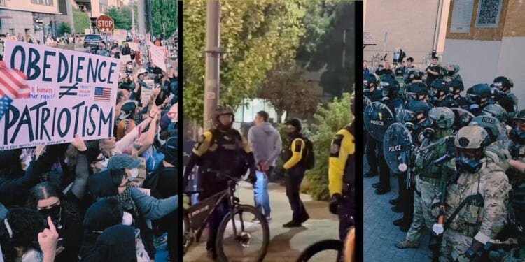 Portland Police Arrest Conservative Journalist During Anti-ICE Protest, Sparking DOJ Investigation