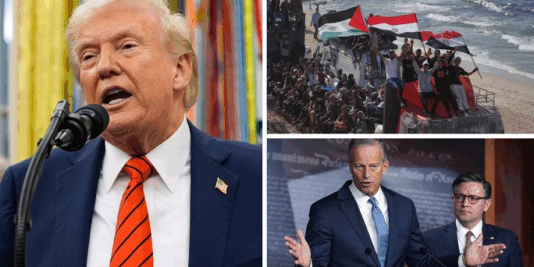 Sunday shows preview: Trump admin begins layoffs amid shutdown; Gaza ceasefire in place