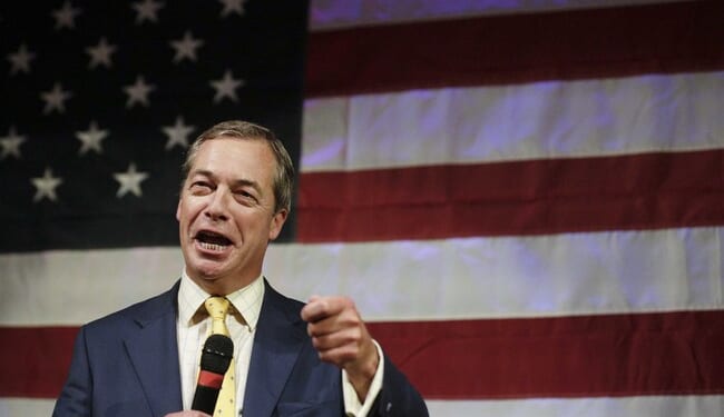 The New York Times' Hysterical Hand-Wringing Over Nigel Farage's Insufferably Joyful Rebellion – Twitchy