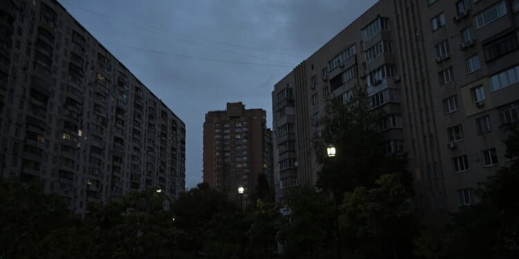Thousands In Kyiv Plunged Into Darkness After Mass Russian Attack