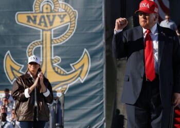Trump Touts U.S. Naval Prowess, Promises Pay Raise For Troops