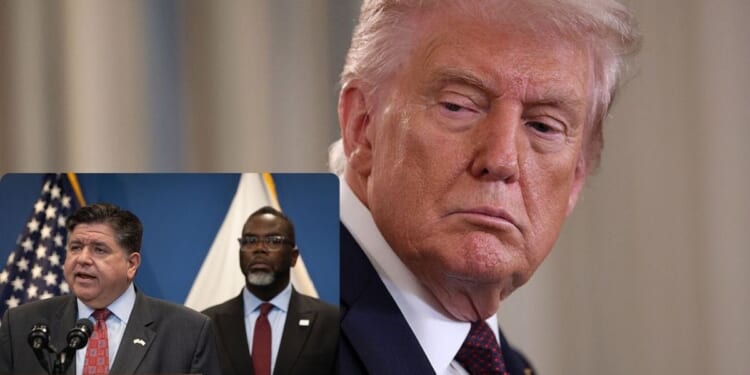 Trump Wants Brandon Johnson, JB Pritzker Jailed ‘For Failing To Protect ICE Officers’