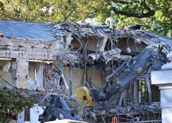Work Begins On Trump’s ‘New, Big, Beautiful White House Ballroom’