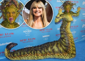 Heidi Klum unveils wild Medusa costume at her Halloween 2025 party in NYC