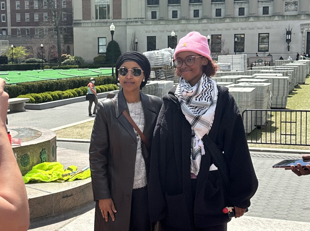 Ilhan Omar's Daughter Fundraises for Self-Described 'Jew Hater' Who Assaulted Jewish Counter-Protesters