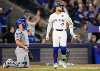 Blue Jays' Bo Bichette launches three-run blast for early Shohei Ohtani Game 7 World Series exit