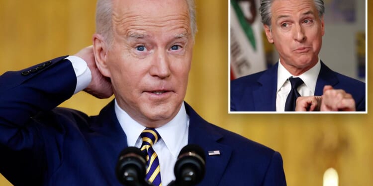 Newsom claims he 'never had' concerns about Biden's capacity -- except for one glaring incident