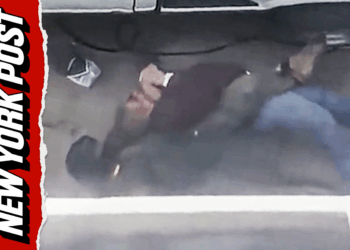 Chaotic moment CBP agent appears to put Mexican migrant in a chokehold – leaving him hospitalized (Video)