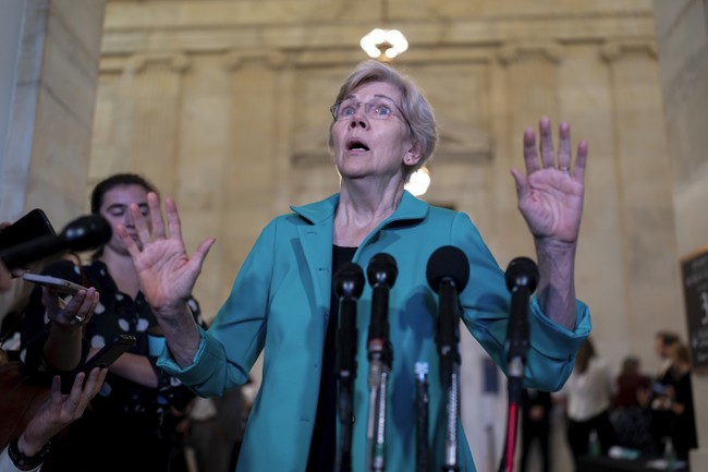Elizabeth Warren Angry That Trump Won't Intervene on Behalf of Redskins, Chiefs in YouTubeTV Kerfuffle – Twitchy