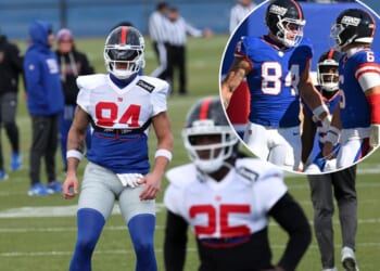 Theo Johnson tells The Post how he's solidifying Jaxson Dart connection