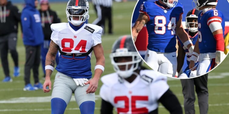 Theo Johnson tells The Post how he's solidifying Jaxson Dart connection