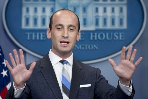 Woman Who Harassed Stephen Miller’s Family at Their Home Is Harmless Academic ‘In the Field of Peace Studies,’ Her Lawyer Argues