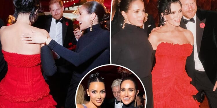 Kim Kardashian and Kris Jenner quietly delete photos of Meghan Markle and Prince Harry at 70th birthday bash