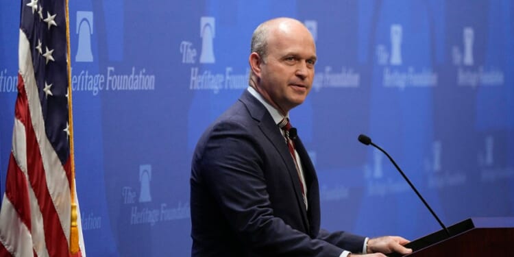 Heritage president apologizes for Carlson defense in brutal leaked all-staff meeting