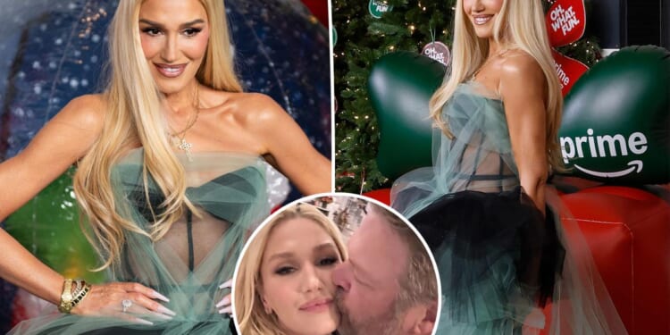 Gwen Stefani shuts down Blake Shelton split rumors during red carpet outing
