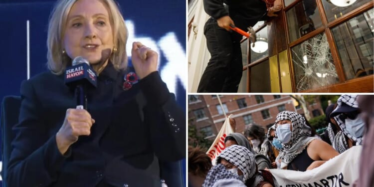 Hillary Clinton blames social media for radicalizing young Americans against Israel