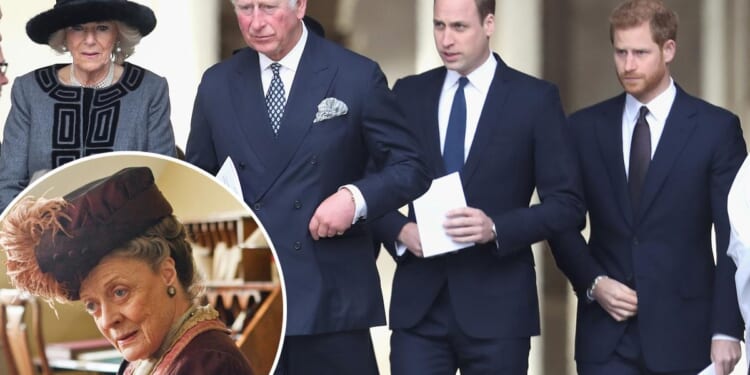 Prince Harry compares royal family drama to 'Downton Abbey'