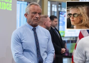 Exclusive | RFK Jr. shuns The Post's questions about Olivia Nuzzi affair, glares at reporter