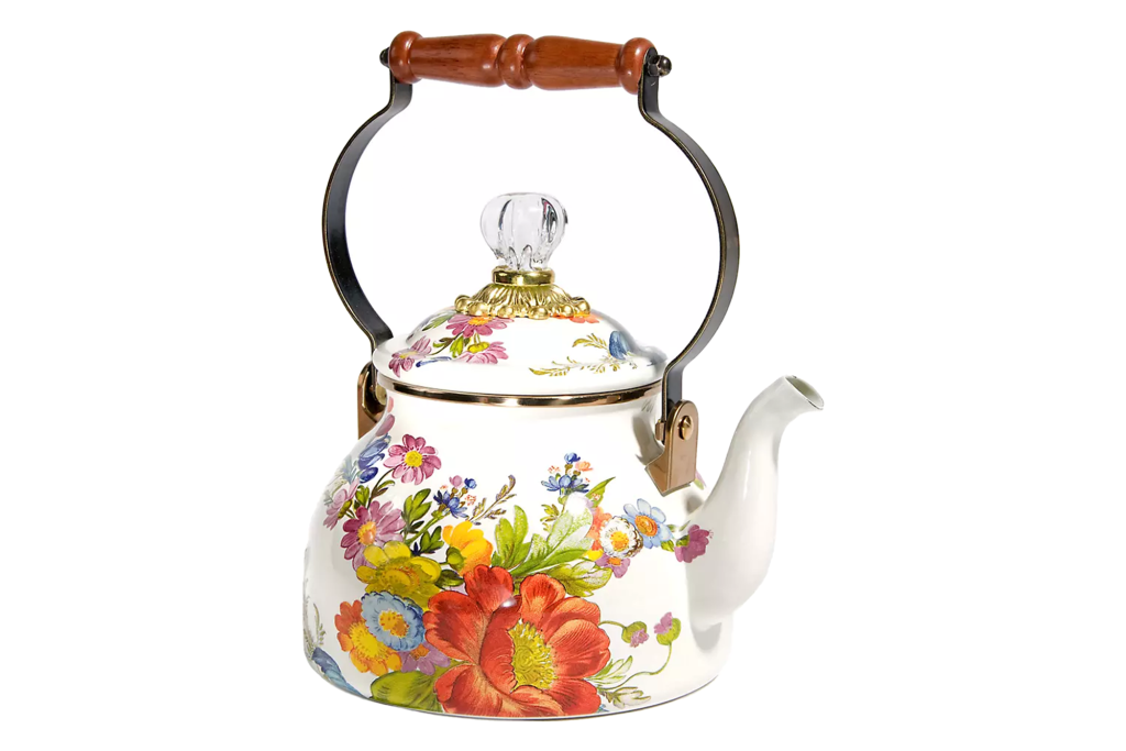 MacKenzie-Childs Flower Market Tea Kettle