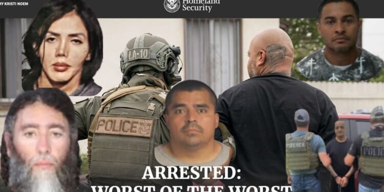 New DHS Website Exposes 10,000 Criminal Illegal Immigrants Nabbed In ICE Raids