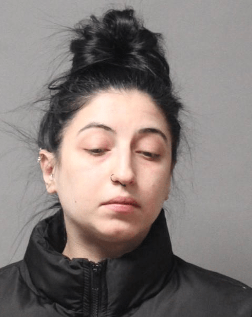 Paige Goulet was arrested after her 6-year-old daughter was hospitalized and tested positive for cocaine, cannabis.