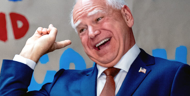 Tim Walz Pledges To 'Welcome More' Somalis Into Minnesota as Evidence of Staggering Fraud Scheme Makes National Headlines