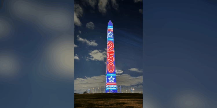 Washington Monument light show planned for NYE in honor of America's 250 birthday