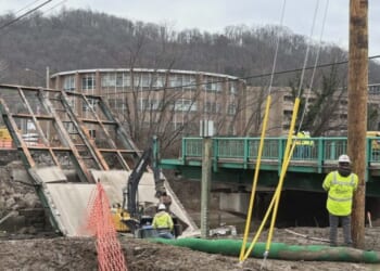 'Loud, thunderous boom': West Virginia bridge collapses into waterway, injuring three people