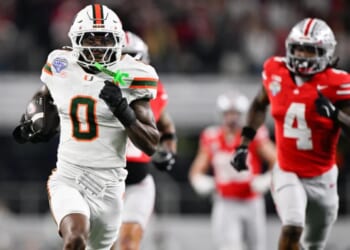 Miami stuns defending champ Ohio State to advance to CFP semis