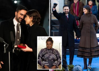 Zohran Mamdani and wife Rama Duwaji dressed for inauguration by 'anti-Israel' stylist