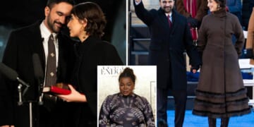 Zohran Mamdani and wife Rama Duwaji dressed for inauguration by 'anti-Israel' stylist