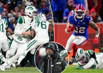Jets clinch No. 2 pick with loss to Bills as dreadful season comes to end