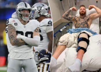 Maxx Crosby undergoes knee surgery after messy end toRaiders season