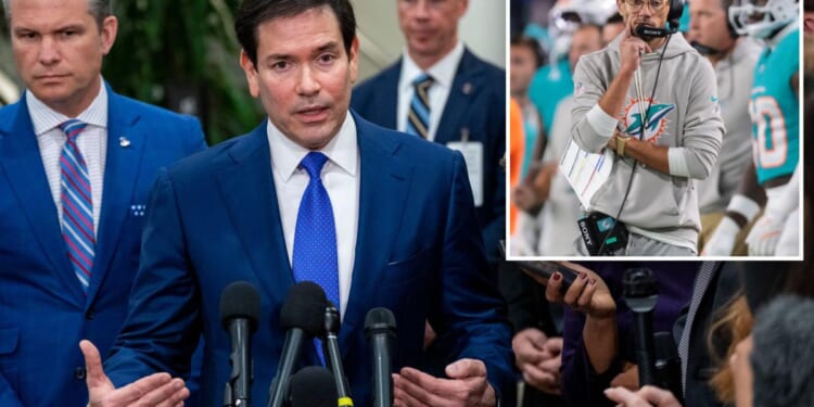 Marco Rubio will take many jobs -- but draws the line at head coach, GM of Miami Dolphins