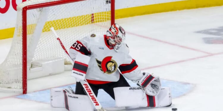 Senators slam 'trolls and sick people' as Linus Ullmark rumors spread