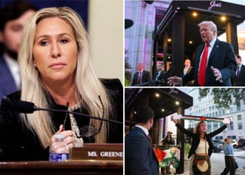 White House told Secret Service Marjorie Taylor Greene may have tipped off Code Pink ahead of Trump confrontation