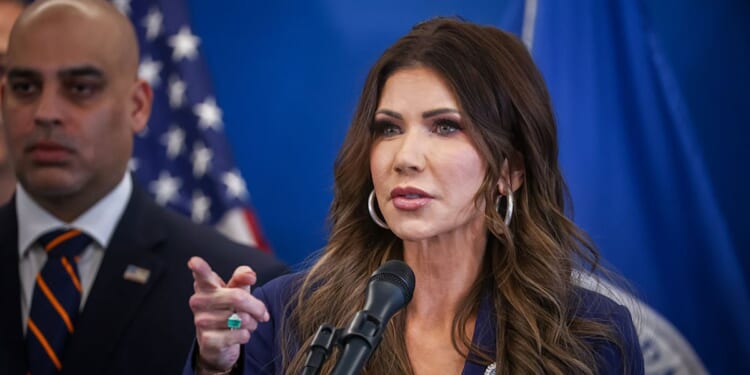 Noem Promises To ‘Always’ Stand By Officers Amid Anti-ICE Protests