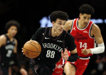 Inside Nolan Traore's adjustment to NBA point guard with Nets