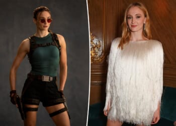 Sophie Turner stuns fans with ripped Lara Croft transformation in 'Tomb Raider' first look photo