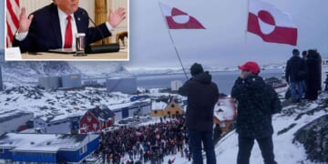 Trump says 'it will be done' on getting 'Russian threat' away from Greenland