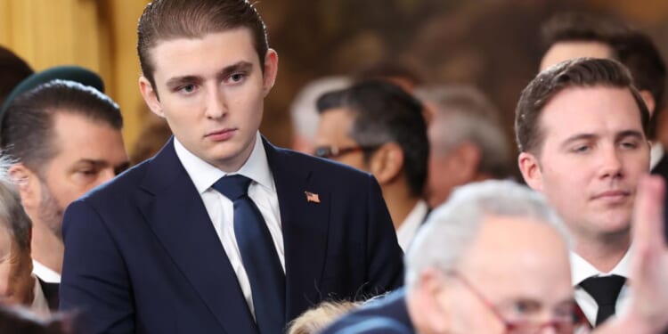 Barron Trump told cops his body was ‘racing with adrenaline’ when he saw friend get beat up by ex on FaceTime