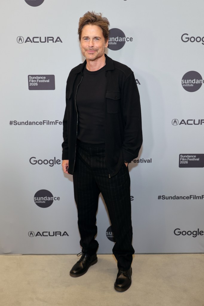 Rob Lowe attends the 2026 Sundance Film Festival
