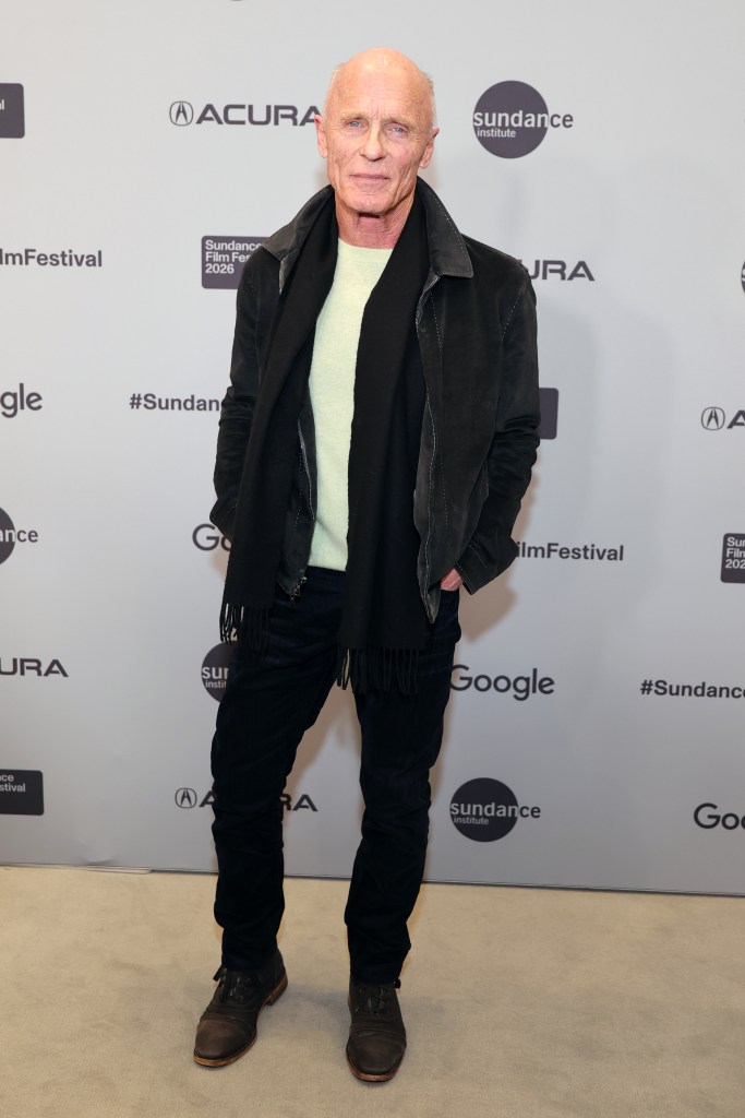 Ed Harris attends the 2026 Sundance Film Festival