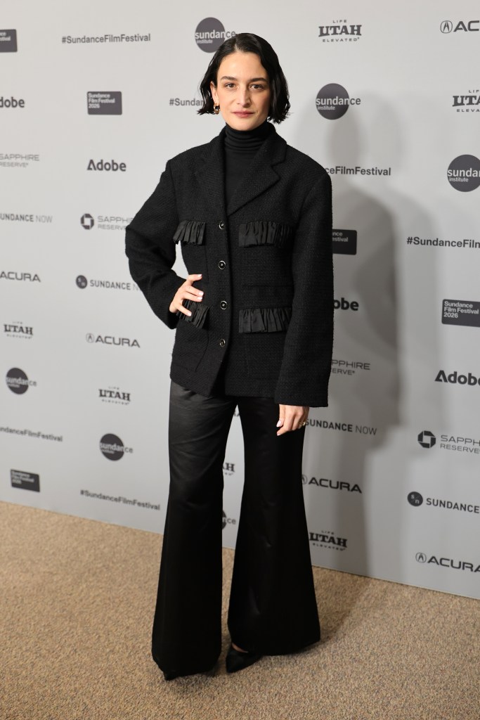 Jenny Slate attends the 2026 Sundance Film Festival