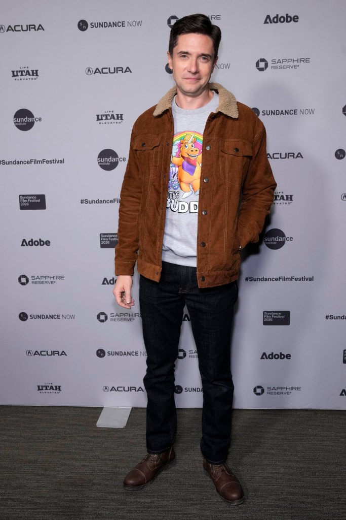 Topher Grace attends the 2026 Sundance Film Festival