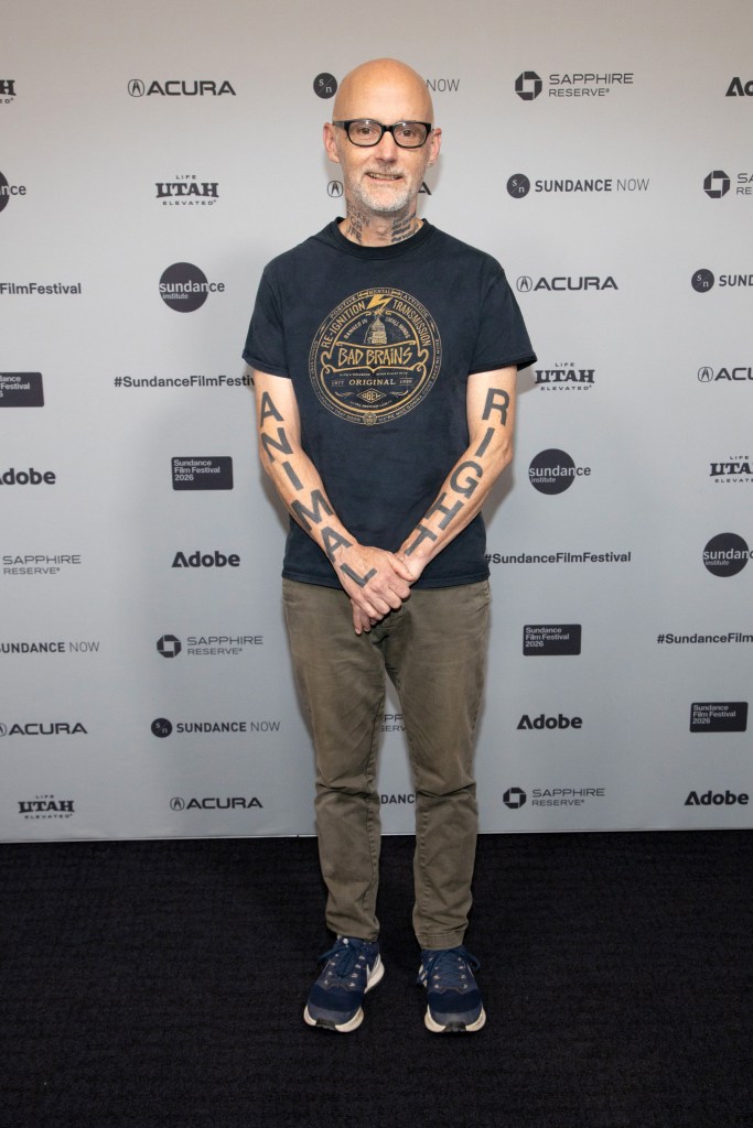 Moby attends the 2026 Sundance Film Festival